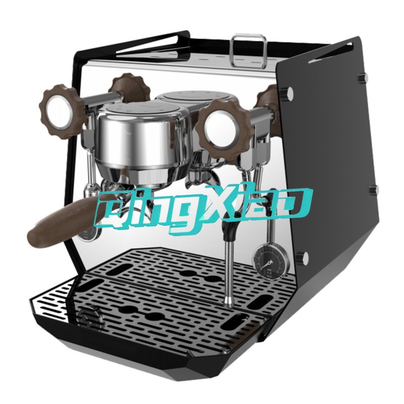 Coffee Tea Machine For Home - เครื่องชงกาแฟอิตาเลียนกึ่งอัตโนมัติเชิงพาณิชย์ แบบหม้อต้มคู่ ระบบสามหัวชง สำหรับใช้ในบ้าน ร้านกาแฟ ร้านชานม