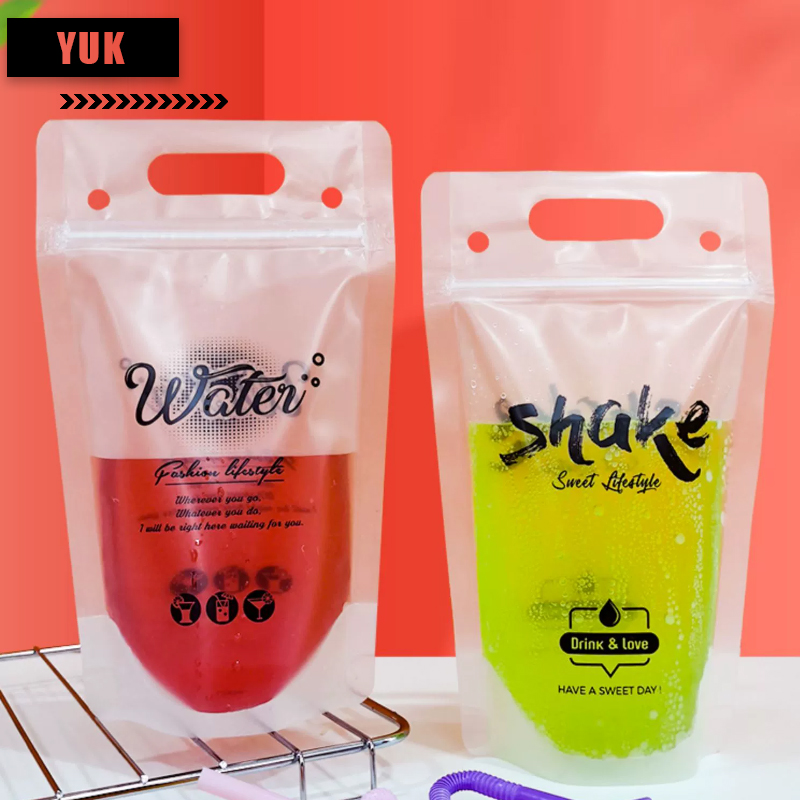 Juice Tea Coffee - การพิมพ์แบบกำหนดเองสำหรับถุงบรรจุภัณฑ์เครื่องดื่มใสสำหรับน้ำผลไม้ กาแฟ ชานม