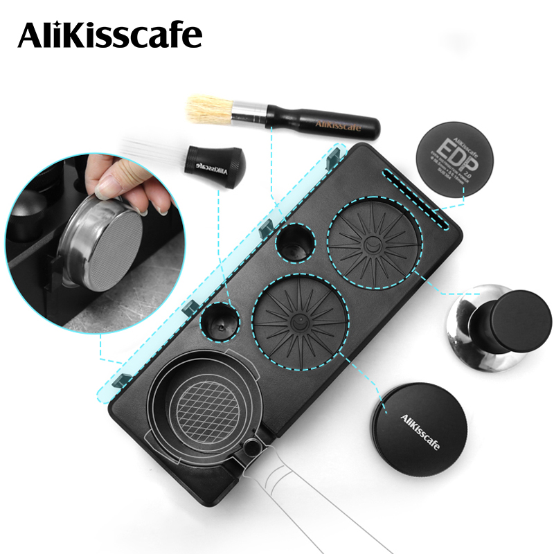 Coffee And Tea Filter - AliKisscafe กาแฟ Tamping Station Portafilter ผู้ถือ