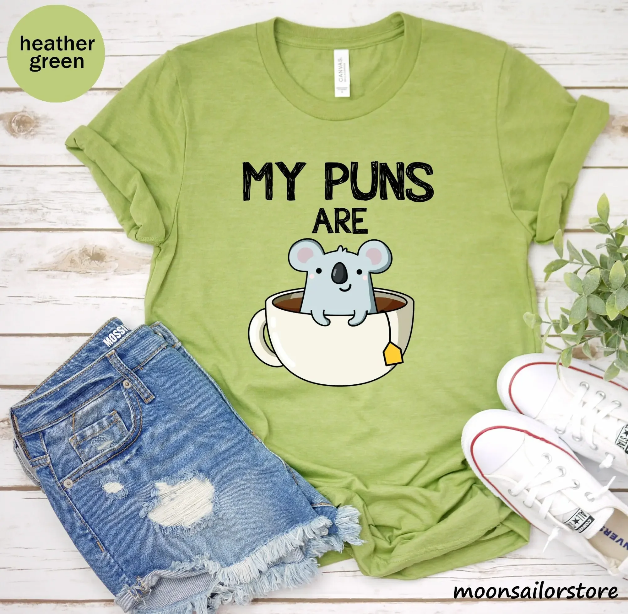 T And Tea Coffee - เสื้อยืดลายคำพังเพย 