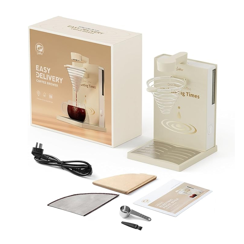 Coffee Tea Machine For Home - Icafilas เครื่องทำกาแฟไฟฟ้าแบบพับได้, เครื่อง Alat penyeduh Kopi