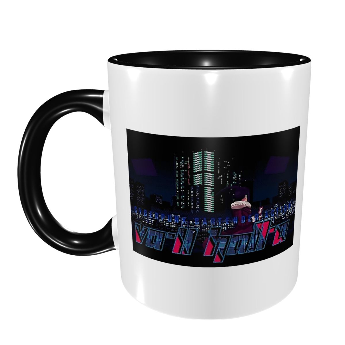Coffee Tea Menu - แก้วเซรามิค VA 11 Hall A Cyberpunk