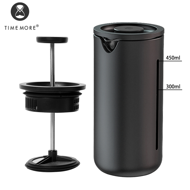 Coffee And Tea Filter - TIMEMORE U กดฝรั่งเศส 450ml แก้ว Borosilicate