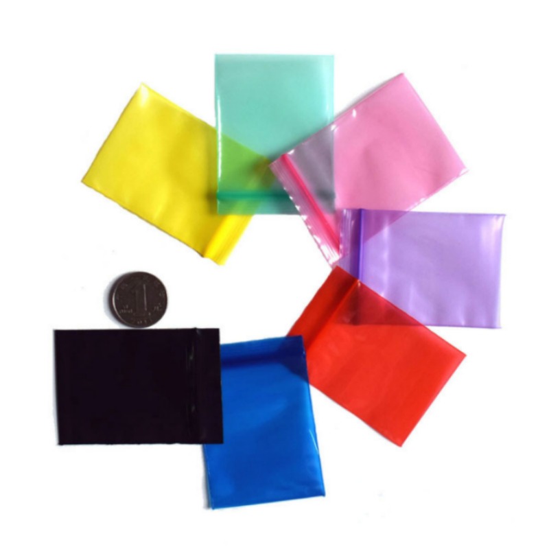 Coffee Tea Day - 50/100PCS หนาพลาสติก PE Ziplock เครื่องประดับบรรจุภัณฑ์ DIY