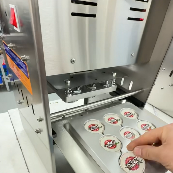 เครื่องซีลความร้อนกึ่งอัตโนมัต - Coffee Tea Machine บทวิจารณ์และราคา