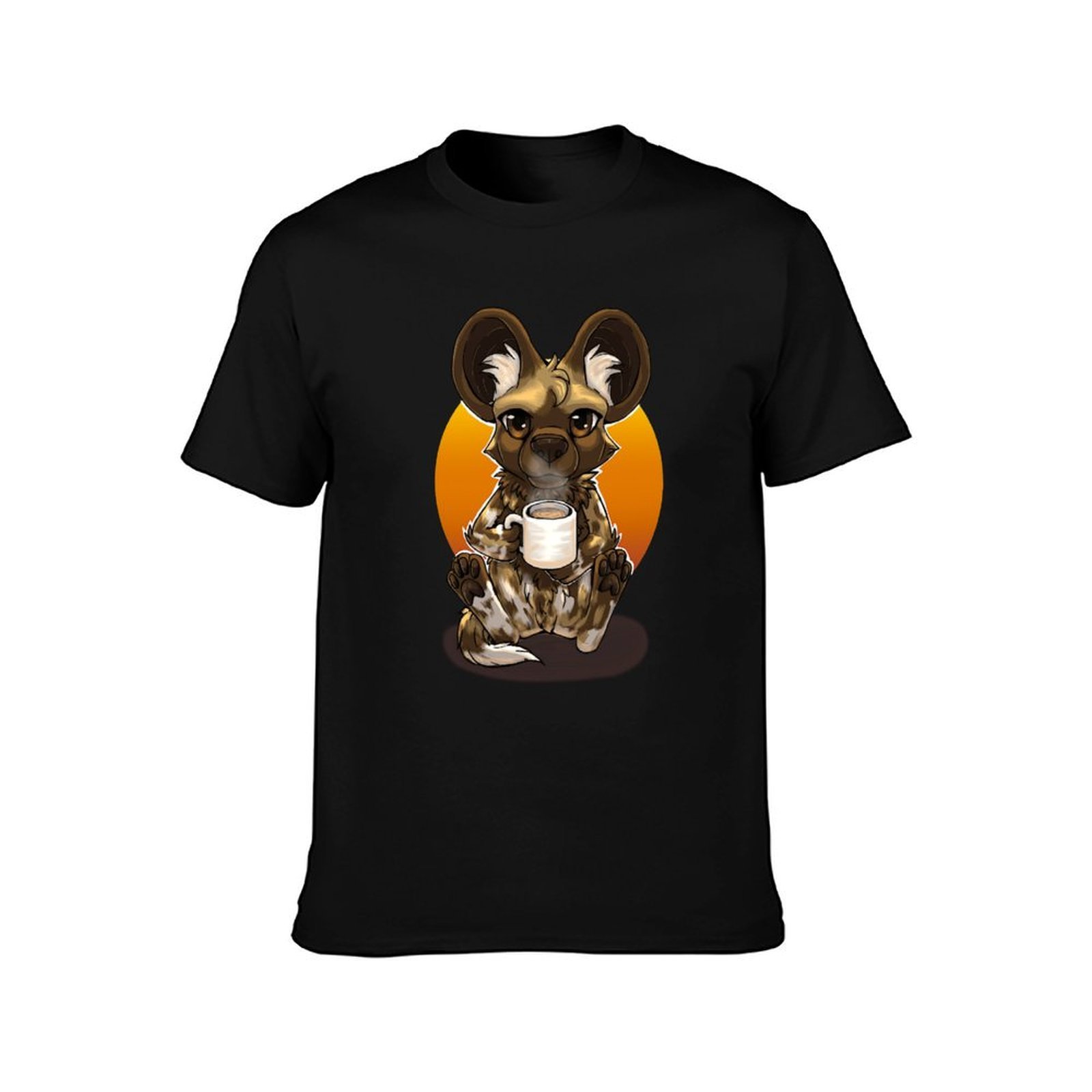 เสื้อยืดลายสุนัขป่าแอฟริกันสำห - Coffee Tea Knits บทวิจารณ์และราคา