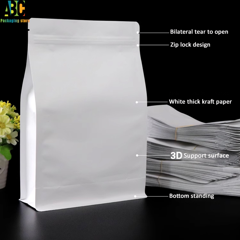 ถุงซิปแปดเหลี่ยมทำจากกระดาษครา - Coffee Tea Day บทวิจารณ์และราคา