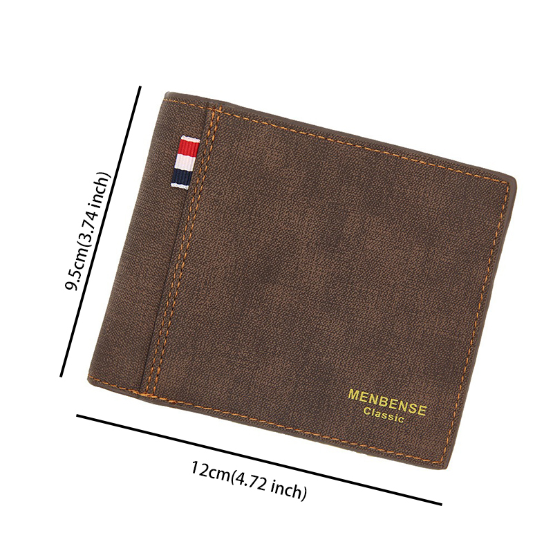 Simple กระเป๋าสตางค์ผู้ชาย PU  - Coffee Tea Weight Loss บทวิจารณ์และราคา