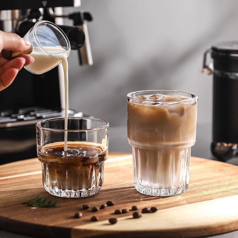 แก้วน้ำชาใส cangkir kaca ทนควา - Juice Tea Coffee บทวิจารณ์และราคา