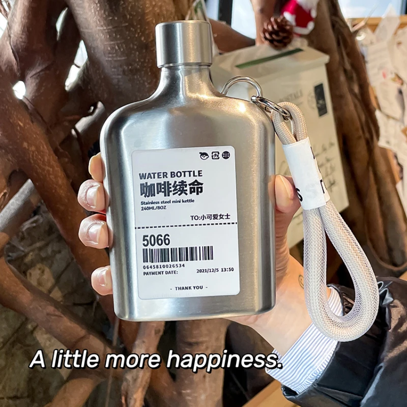 9oz สแตนเลสสตีลสะโพกขวดเหล้าขว - Coffee Tea Vodka บทวิจารณ์และราคา