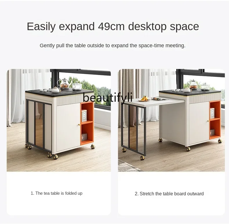 โต๊ะน้ำชาแบบพับเก็บได้ cn8350  - T And Tea Coffee บทวิจารณ์และราคา
