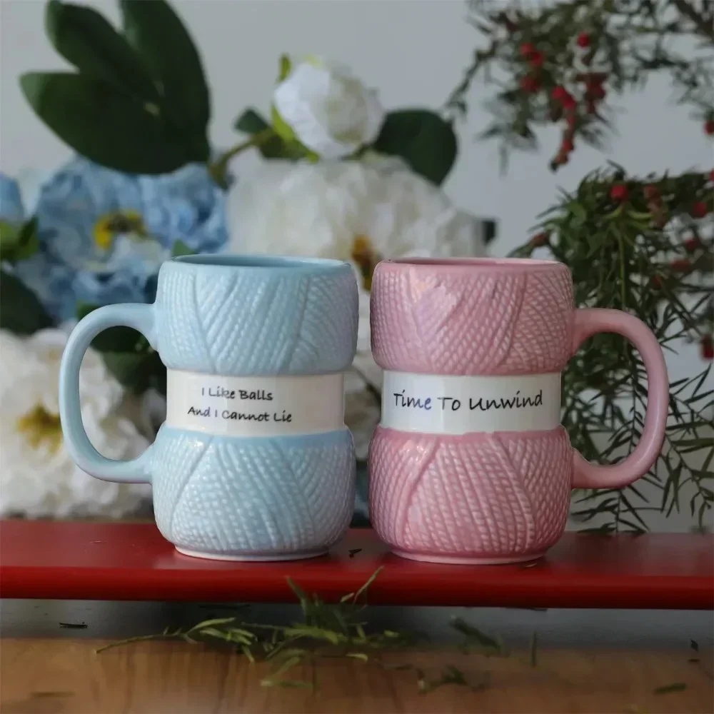 แก้วกาแฟเซรามิกสไตล์ถักไหมพรม, - Coffee Tea Knits บทวิจารณ์และราคา