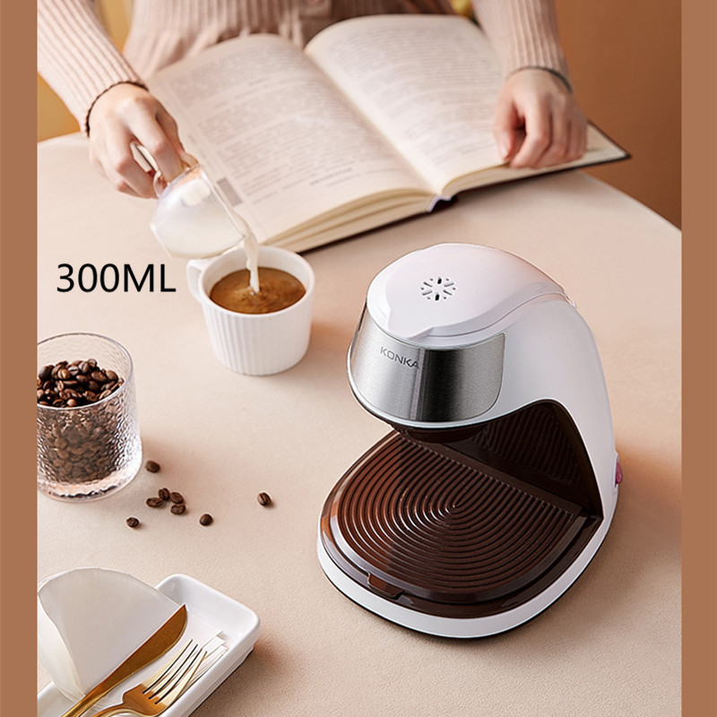 เครื่องชงกาแฟแบบหยดไฟฟ้าแบบพกพ - Coffee Tea Machine For Home บทวิจารณ์และราคา
