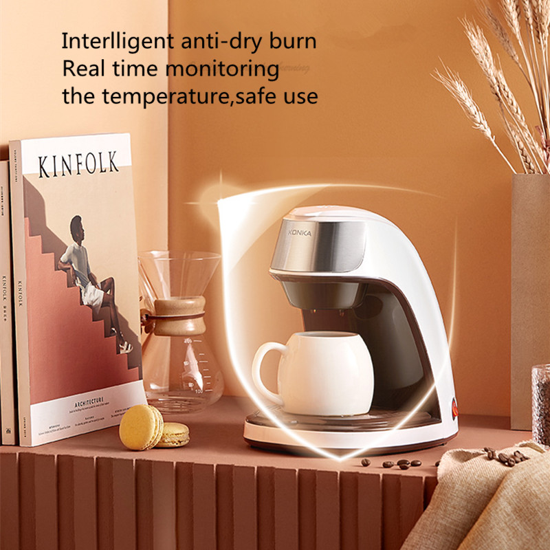เครื่องชงกาแฟแบบหยดไฟฟ้าแบบพกพ - Coffee Tea Machine For Home บทวิจารณ์และราคา