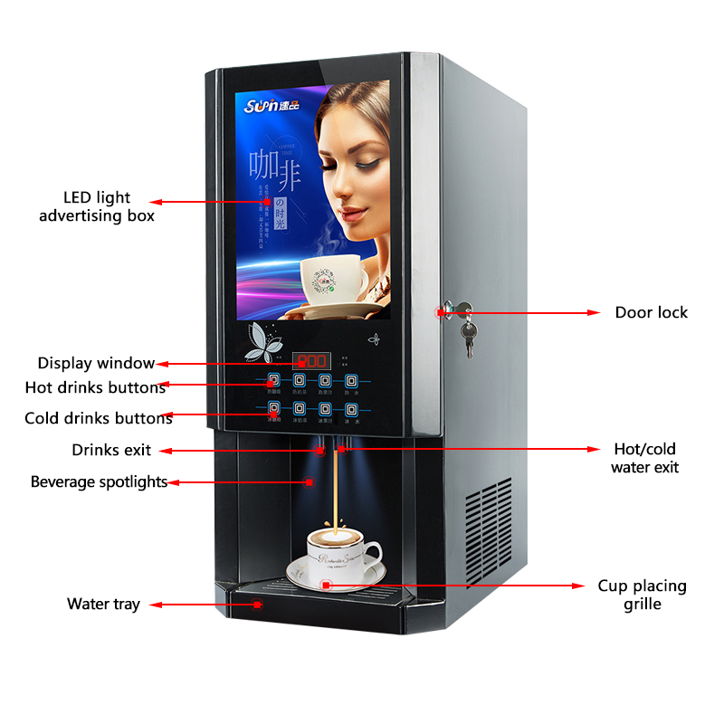 เครื่องชงกาแฟสำเร็จรูป 30SCW-8 - Coffee Tea Machine บทวิจารณ์และราคา