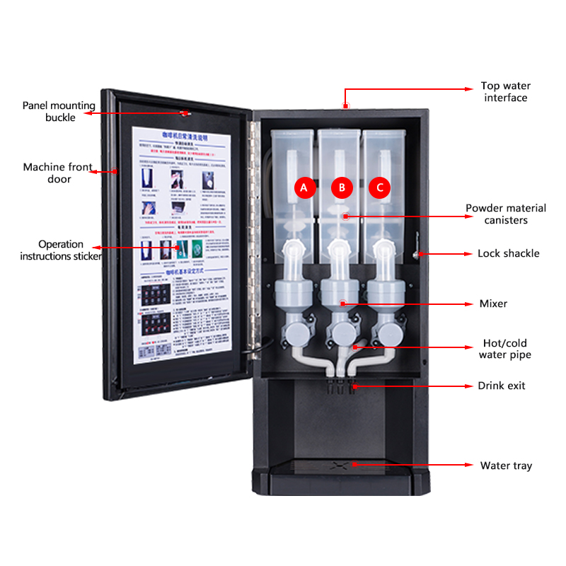 เครื่องชงกาแฟสำเร็จรูป 30SCW-8 - Coffee Tea Machine บทวิจารณ์และราคา