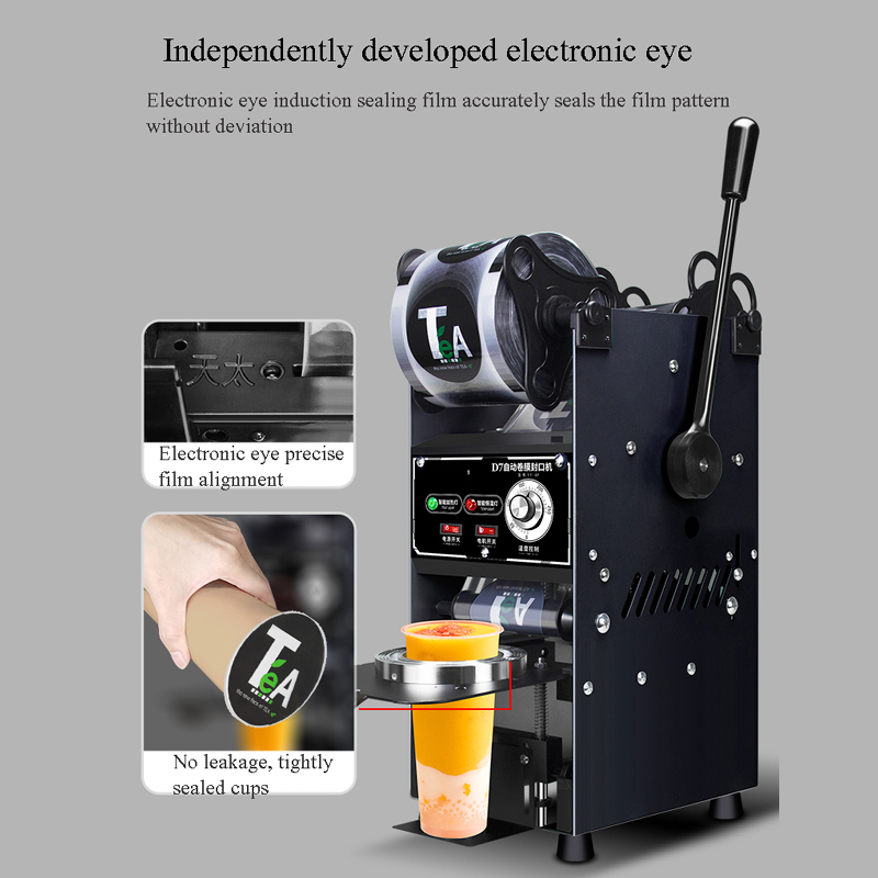 เครื่องซีลฝาแก้วอัตโนมัติ เครื - Coffee Tea Machine บทวิจารณ์และราคา