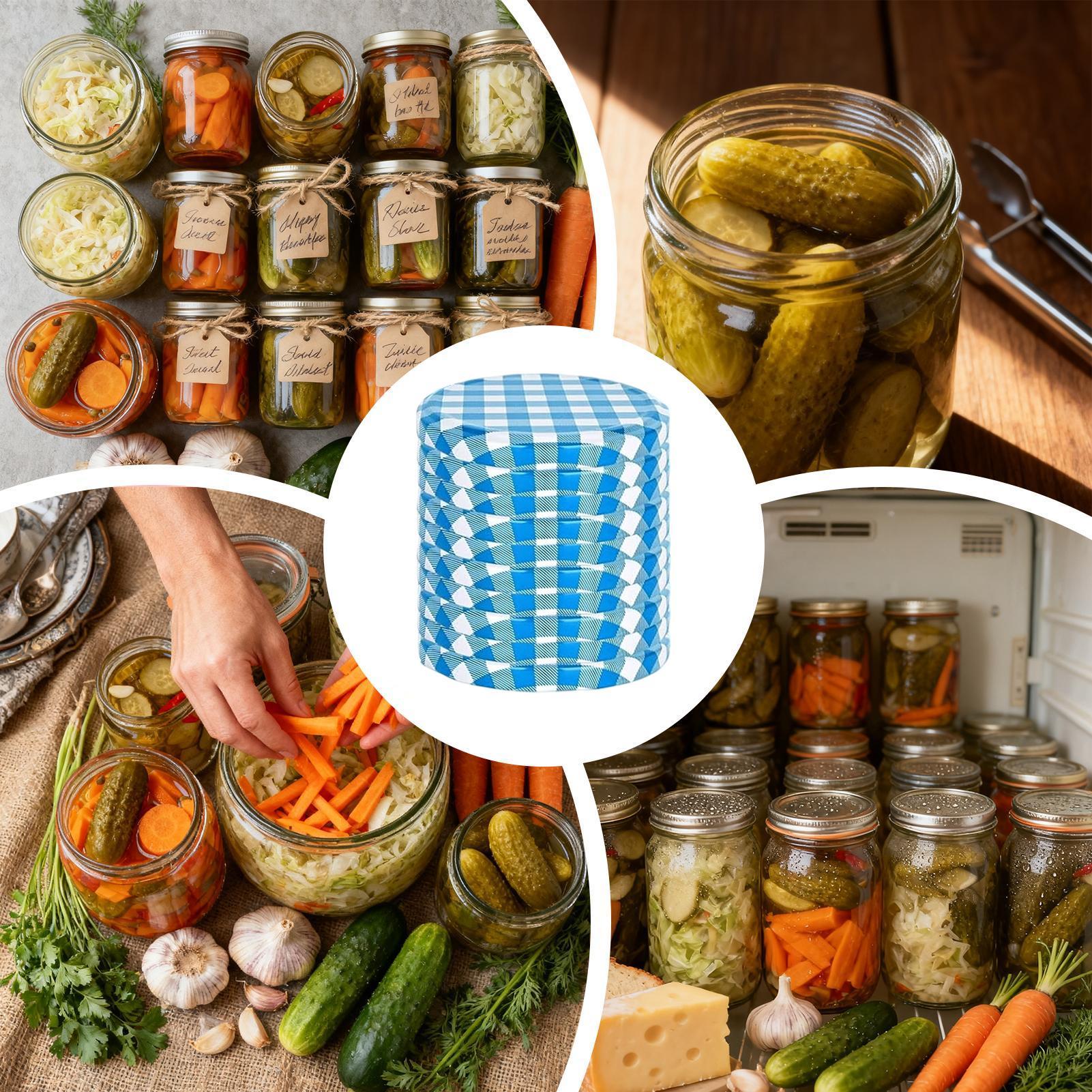 ฝาปิดกระป๋อง 50 ชิ้น ป้องกันกา - Coffee Tea Jars บทวิจารณ์และราคา