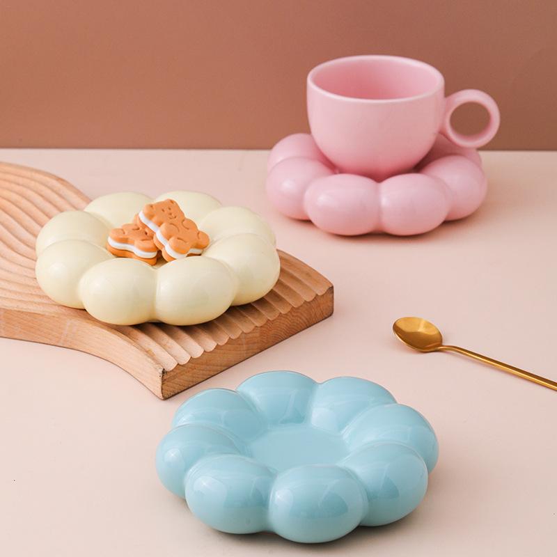 เซรามิคถ้วยกาแฟคาปูชิโน่และชุด - Espresso Cup Saucer บทวิจารณ์และราคา
