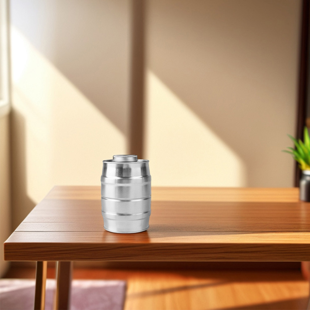 กระป๋องเก็บกาแฟโลหะทรงถังไวน์ส - Coffee Tea Bean บทวิจารณ์และราคา