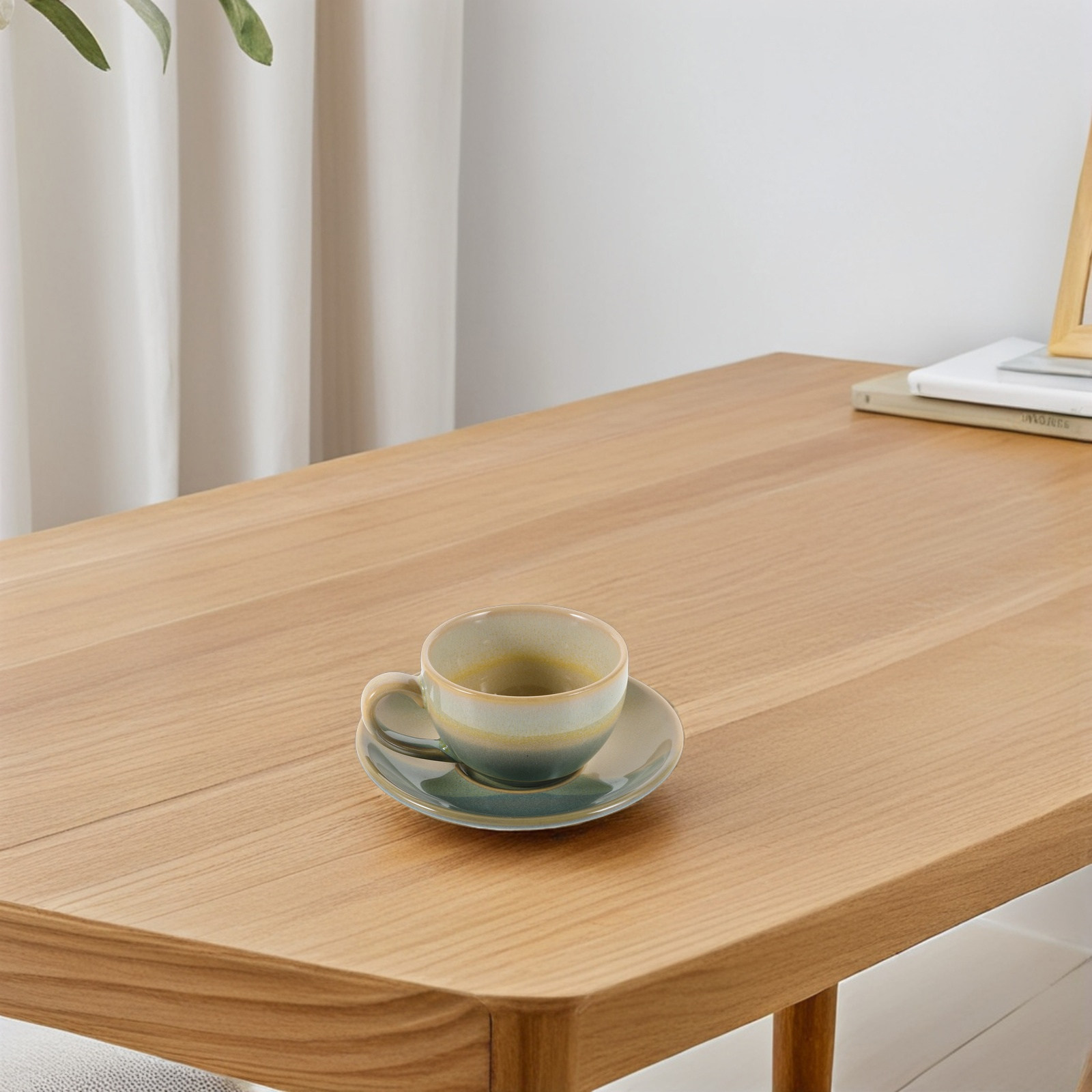 ชุดแก้วกาแฟเซรามิกพร้อมจานรอง  - Espresso Cup Saucer บทวิจารณ์และราคา