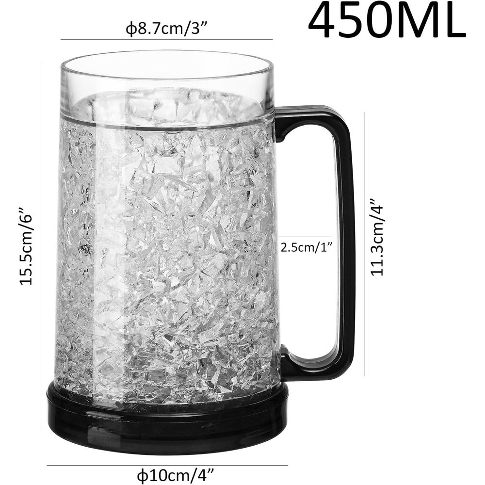 แก้วเยลโรสติแบบสองชั้น ใส 16 อ - Double Wall Mug บทวิจารณ์และราคา