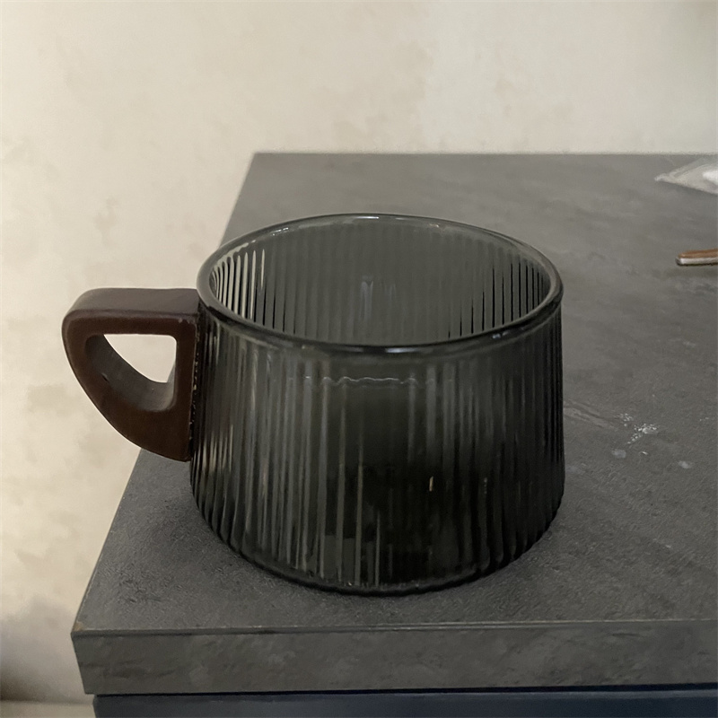 แก้วกาแฟลายทางขนาด 200 มล. และ - Espresso Cup Saucer บทวิจารณ์และราคา