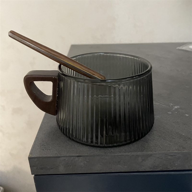 แก้วกาแฟลายทางขนาด 200 มล. และ - Espresso Cup Saucer บทวิจารณ์และราคา