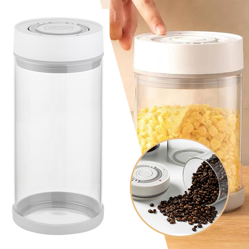 โถแก้วเก็บเมล็ดกาแฟแบบกันความช - Coffee Tea Bean บทวิจารณ์และราคา