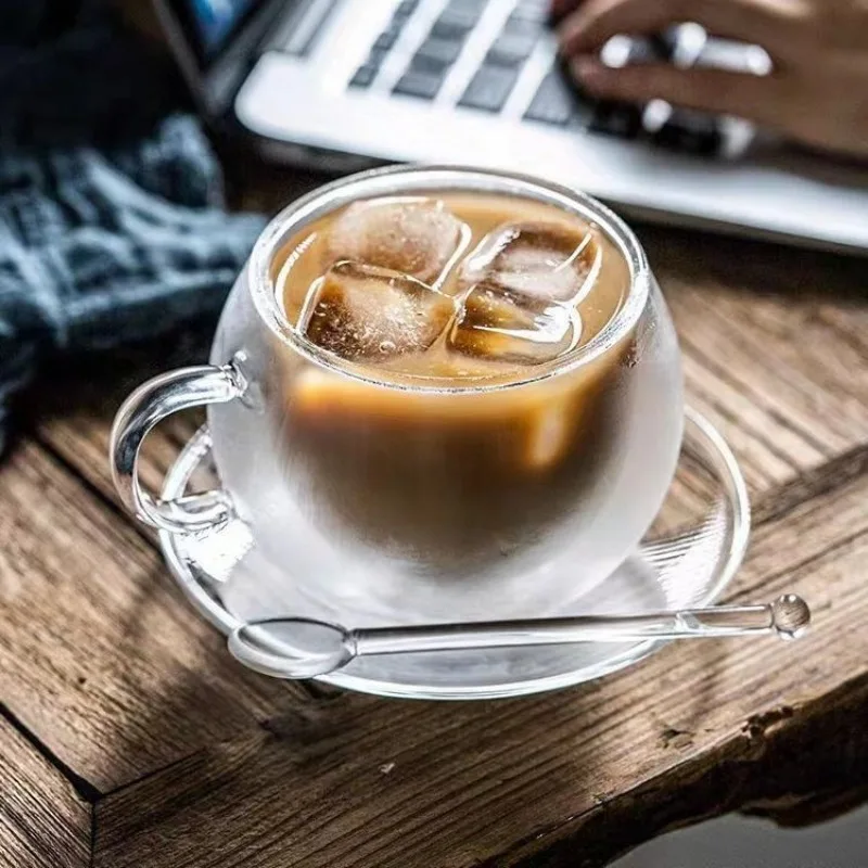 150/300ml คู่ด้านล่างแก้วถ้วยก - Coffee Tea Vodka บทวิจารณ์และราคา