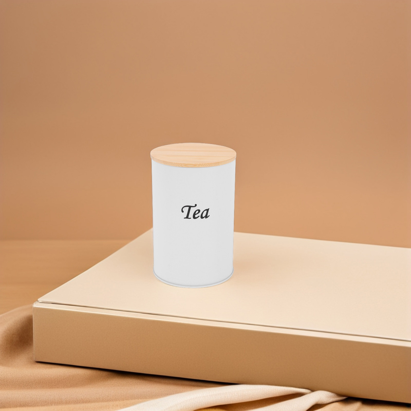 กระปุกโลหะชุบสังกะสีทรงกลม 3 ช - Coffee Tea Jars บทวิจารณ์และราคา