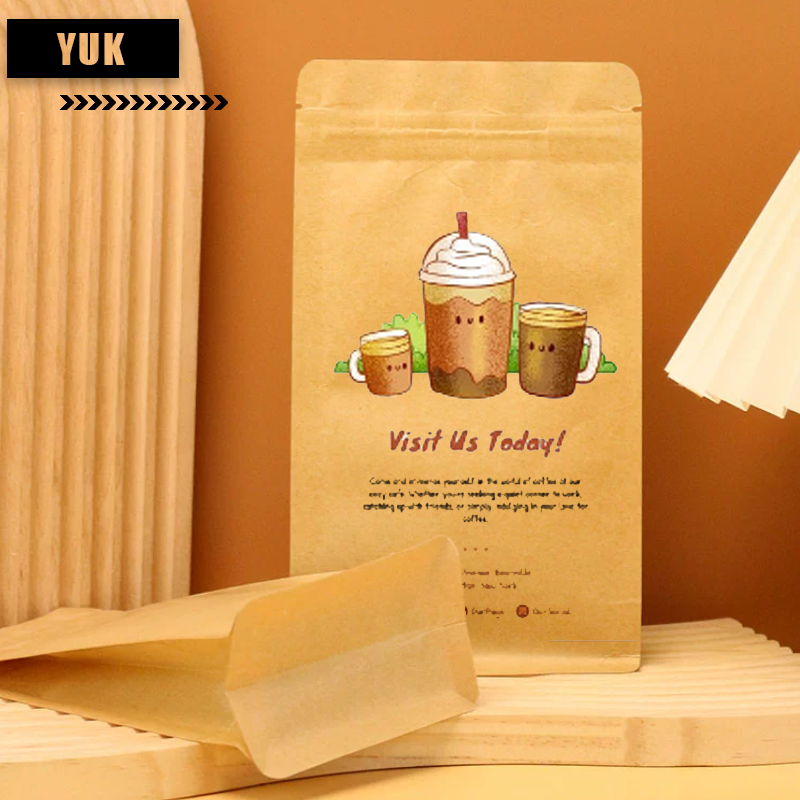 ถุงบรรจุภัณฑ์อาหารแบบตั้งได้ 8 - Coffee Tea Day บทวิจารณ์และราคา