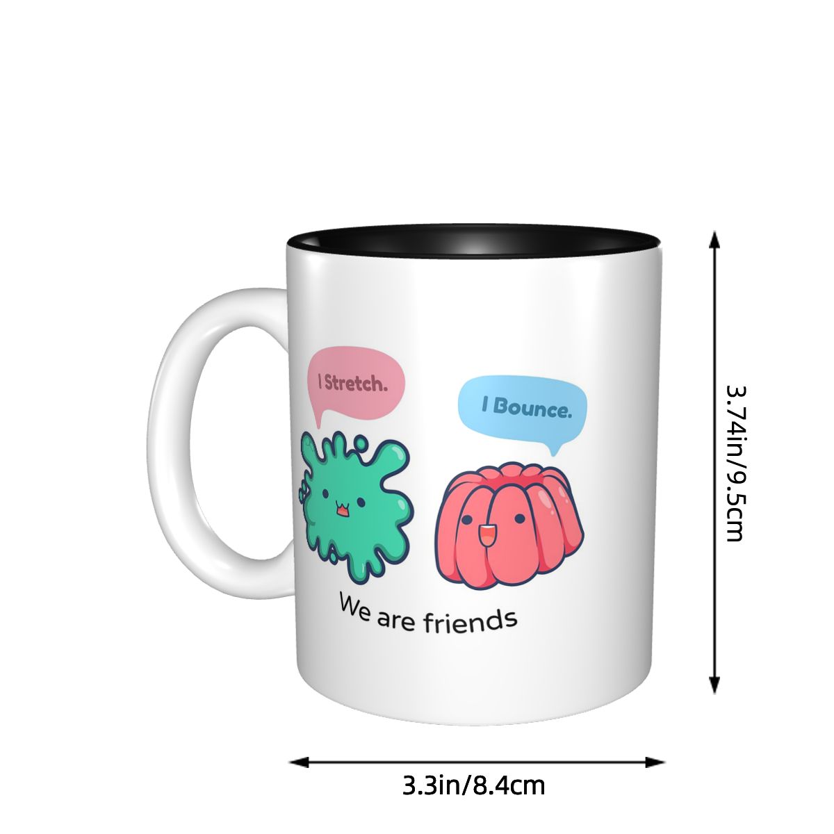 แก้วเซรามิคลายสไลม์ยืดหยุ่น แก - Coffee Jelly Tea บทวิจารณ์และราคา