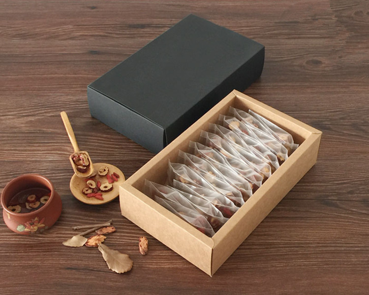 กล่องกระดาษคราฟท์สีดำแบบพับได้ - Coffee Tea Day บทวิจารณ์และราคา