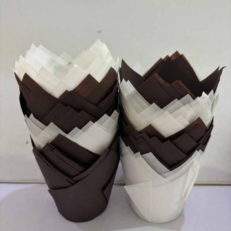 ถ้วยกระดาษเค้กทิวลิป 50 ชิ้น/1 - Mug Tea Coffee บทวิจารณ์และราคา