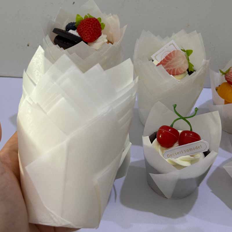 ถ้วยกระดาษเค้กทิวลิป 50 ชิ้น/1 - Mug Tea Coffee บทวิจารณ์และราคา