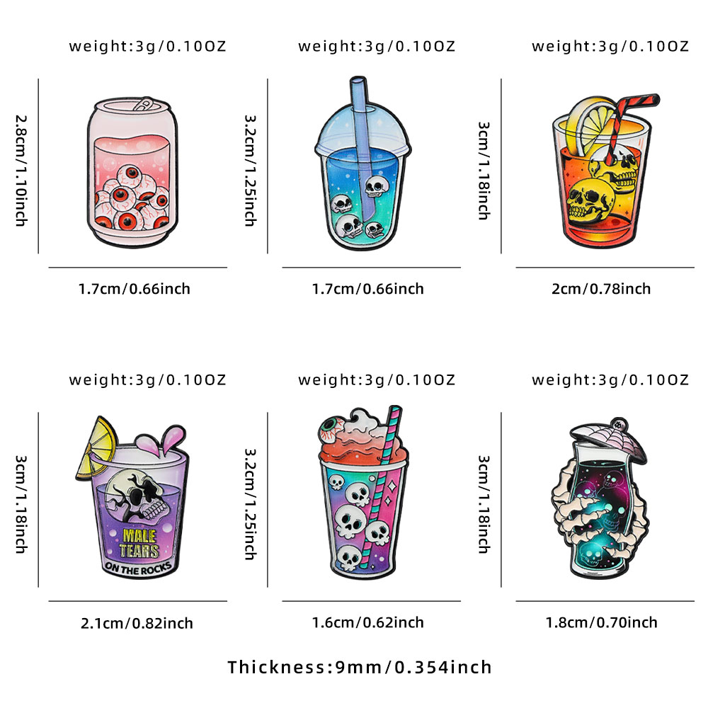 ชุดเข็มกลัดโลหะลายฮาโลวีนสุดเท - Mug Tea Coffee บทวิจารณ์และราคา