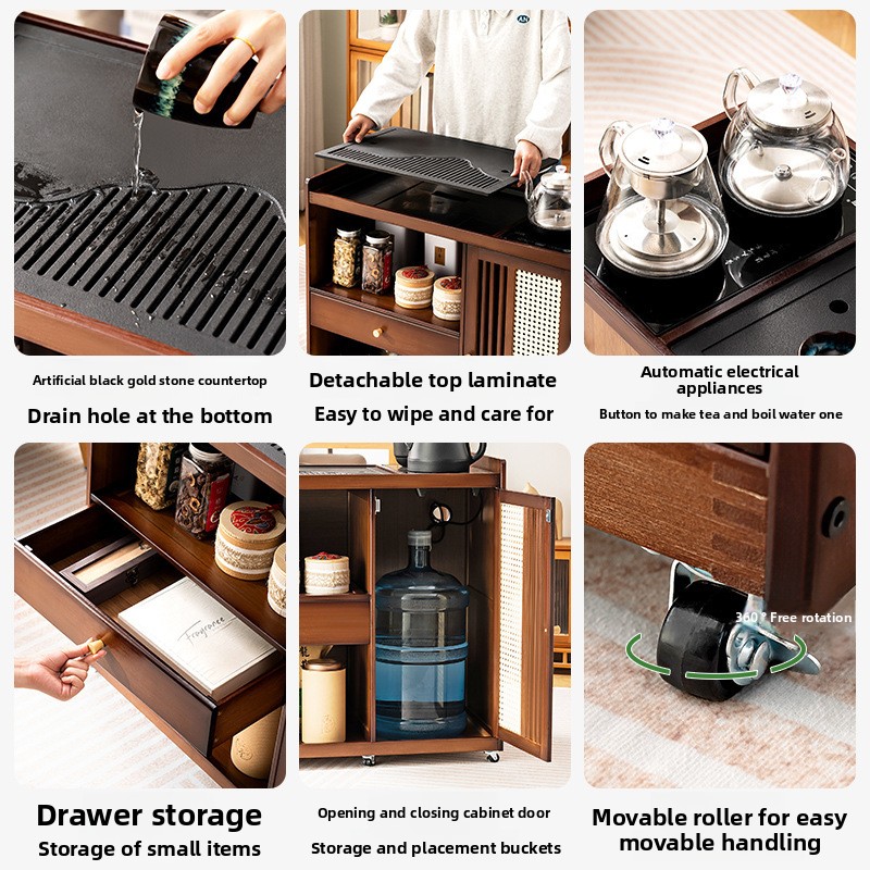 ตู้เก็บของแบบรวมในตัว MobileSm - Coffee Tea Brew บทวิจารณ์และราคา