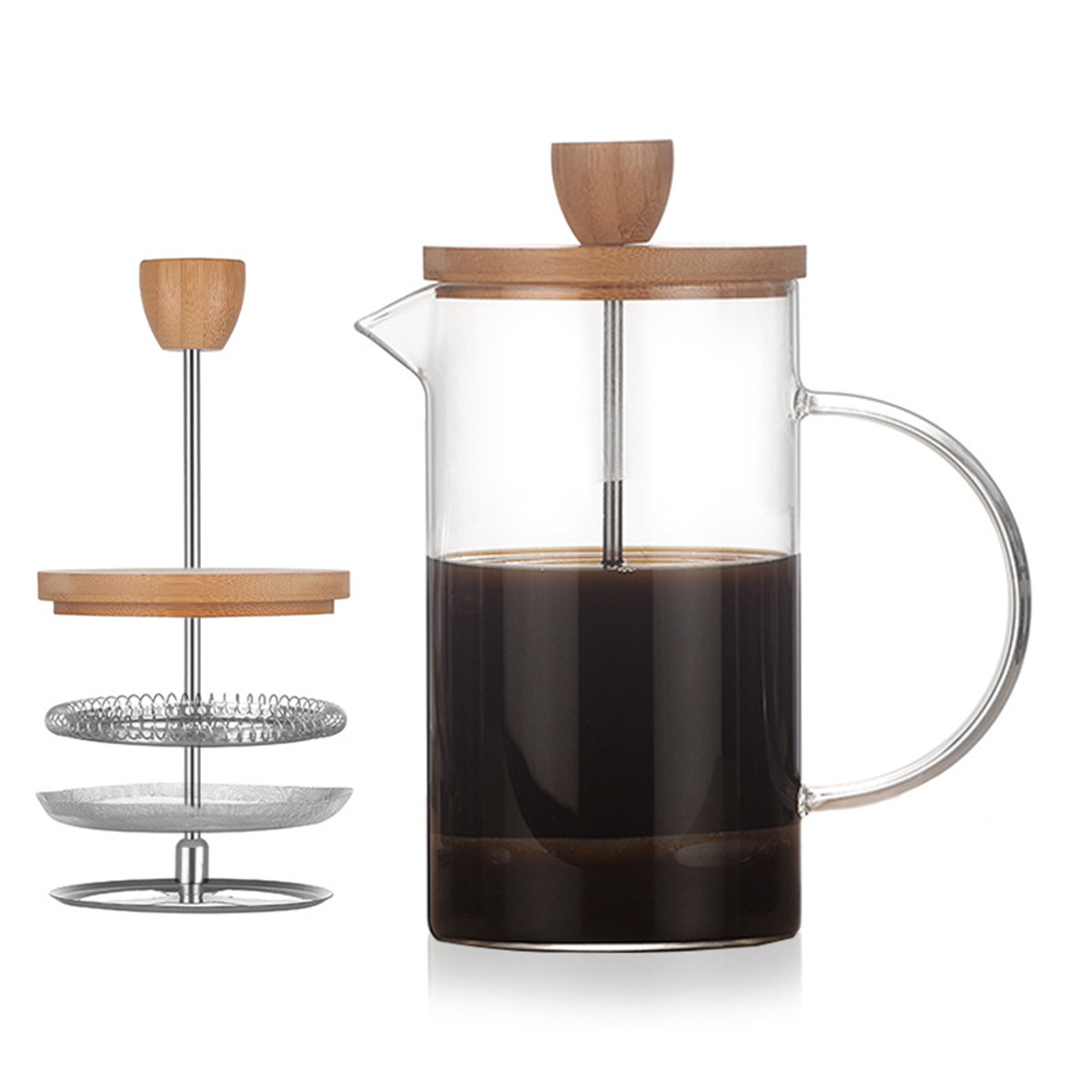 หม้อกรองกาแฟแบบฝรั่งเศสอเนกประ - Coffee And Tea Filter บทวิจารณ์และราคา