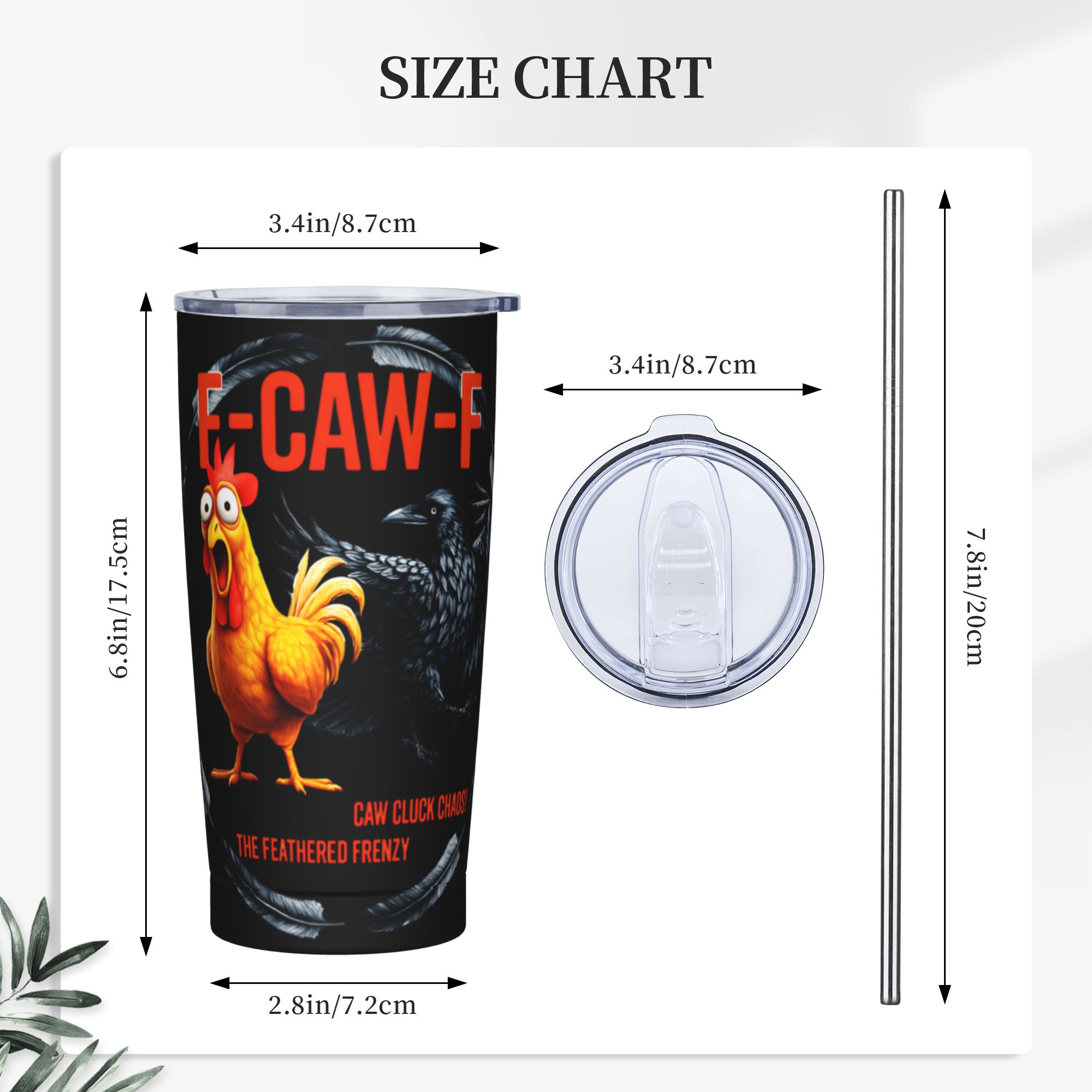 แก้วเก็บความร้อน F-Caw-F Chick - Double Wall Mug บทวิจารณ์และราคา