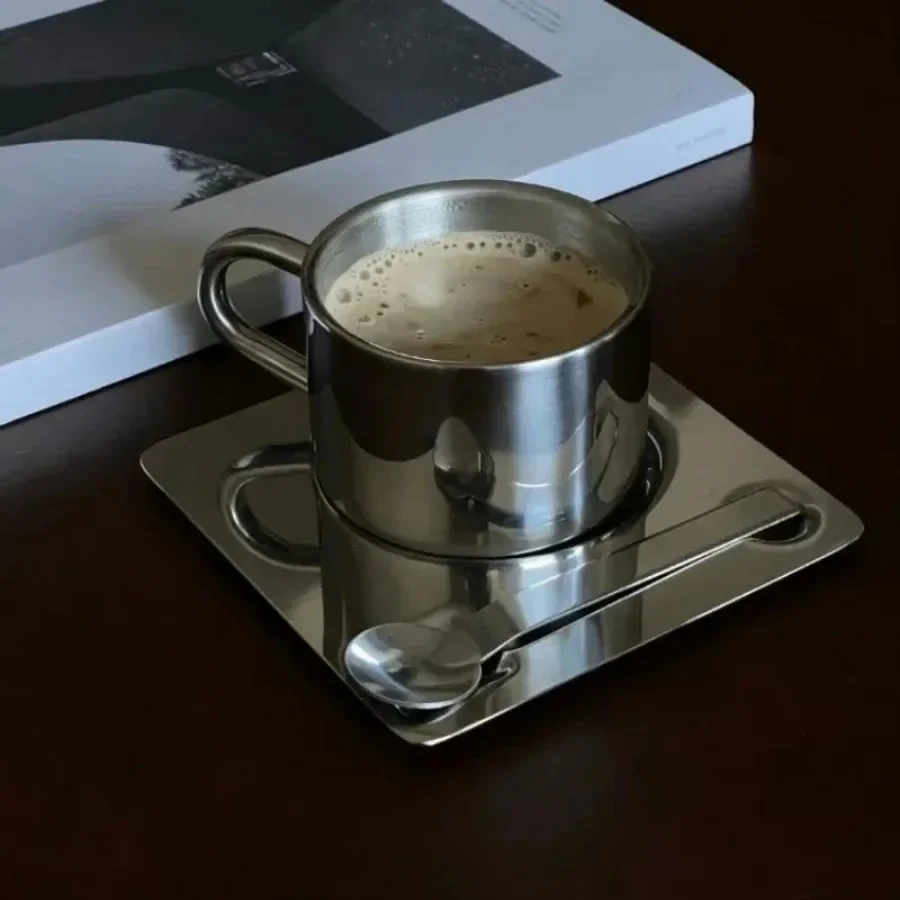 Minimalist Nordic แก้ว 3 ชิ้นช - Espresso Cup Saucer บทวิจารณ์และราคา