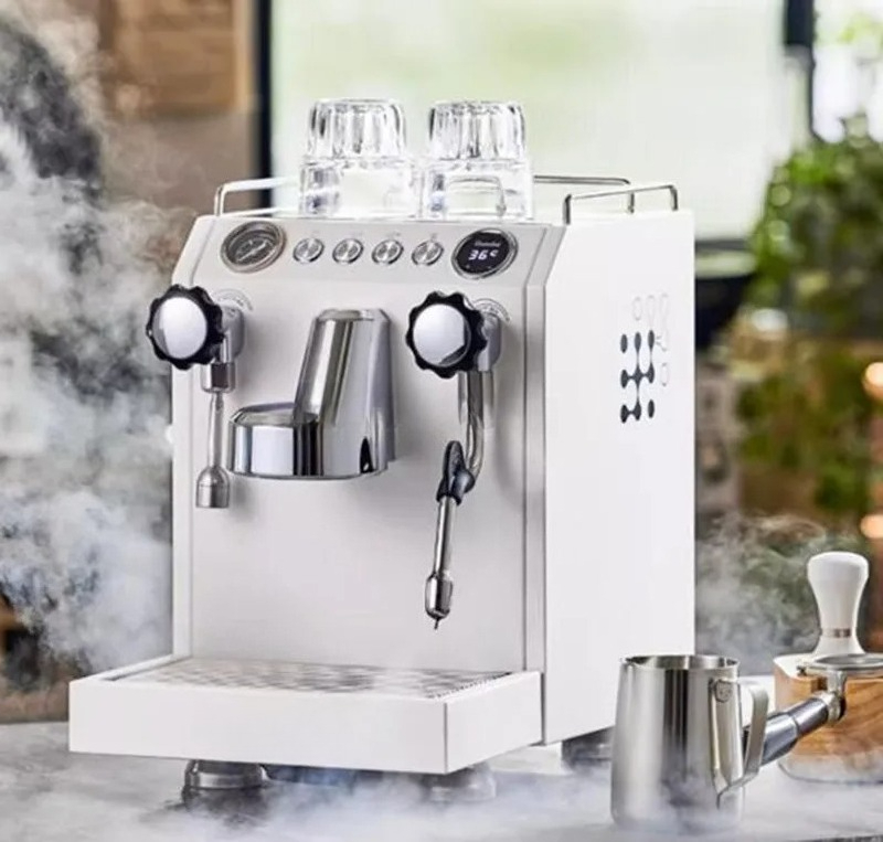 เครื่องชงกาแฟกึ่งอัตโนมัติเชิง - Coffee Tea Machine For Home บทวิจารณ์และราคา