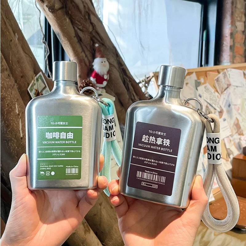 ขวดเหล้าขวดใส่เครื่องดื่มพกพาส - Coffee Tea Vodka บทวิจารณ์และราคา