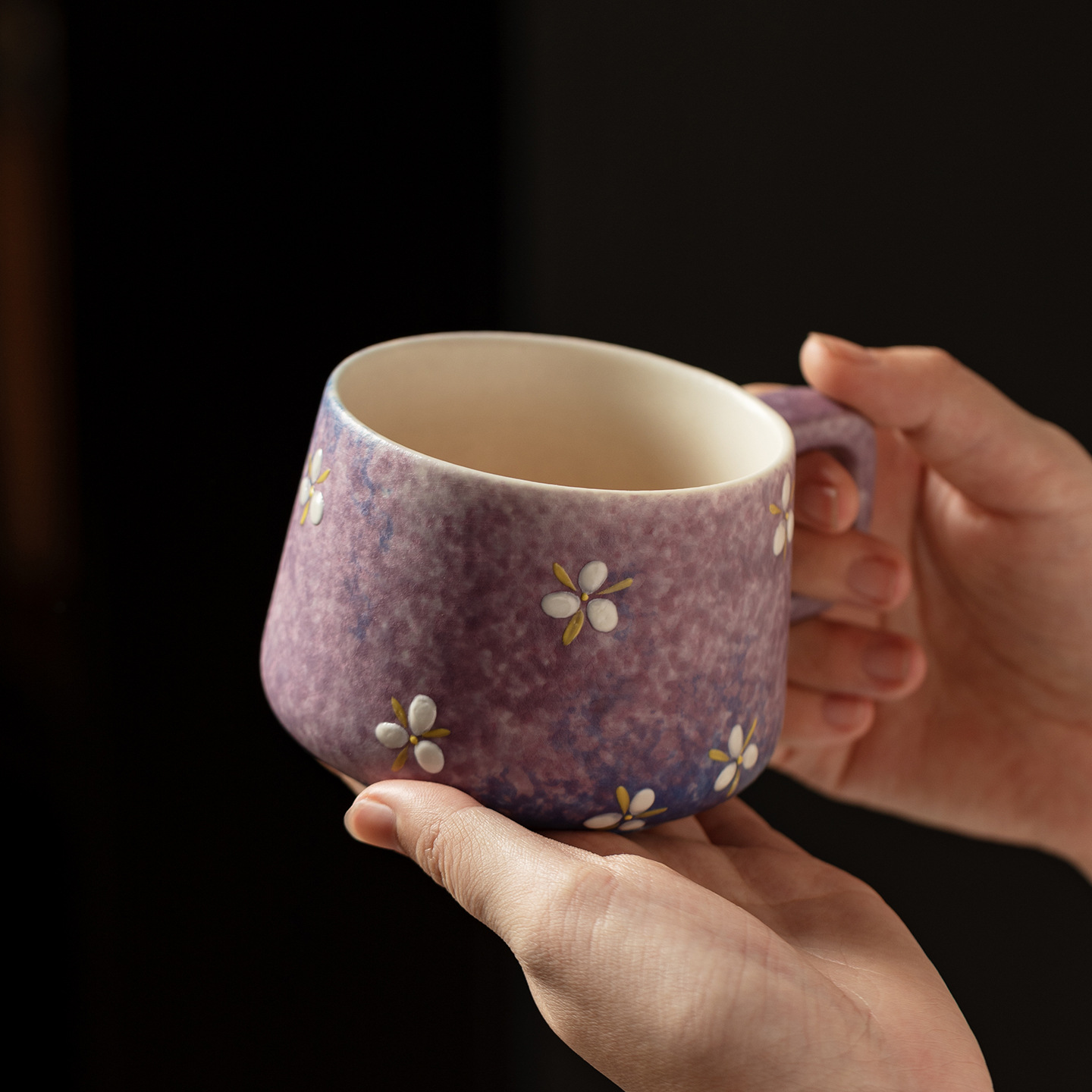 แก้วเซรามิกเพ้นท์ลายไล่เฉดสี แ - Coffee Tea Brew บทวิจารณ์และราคา