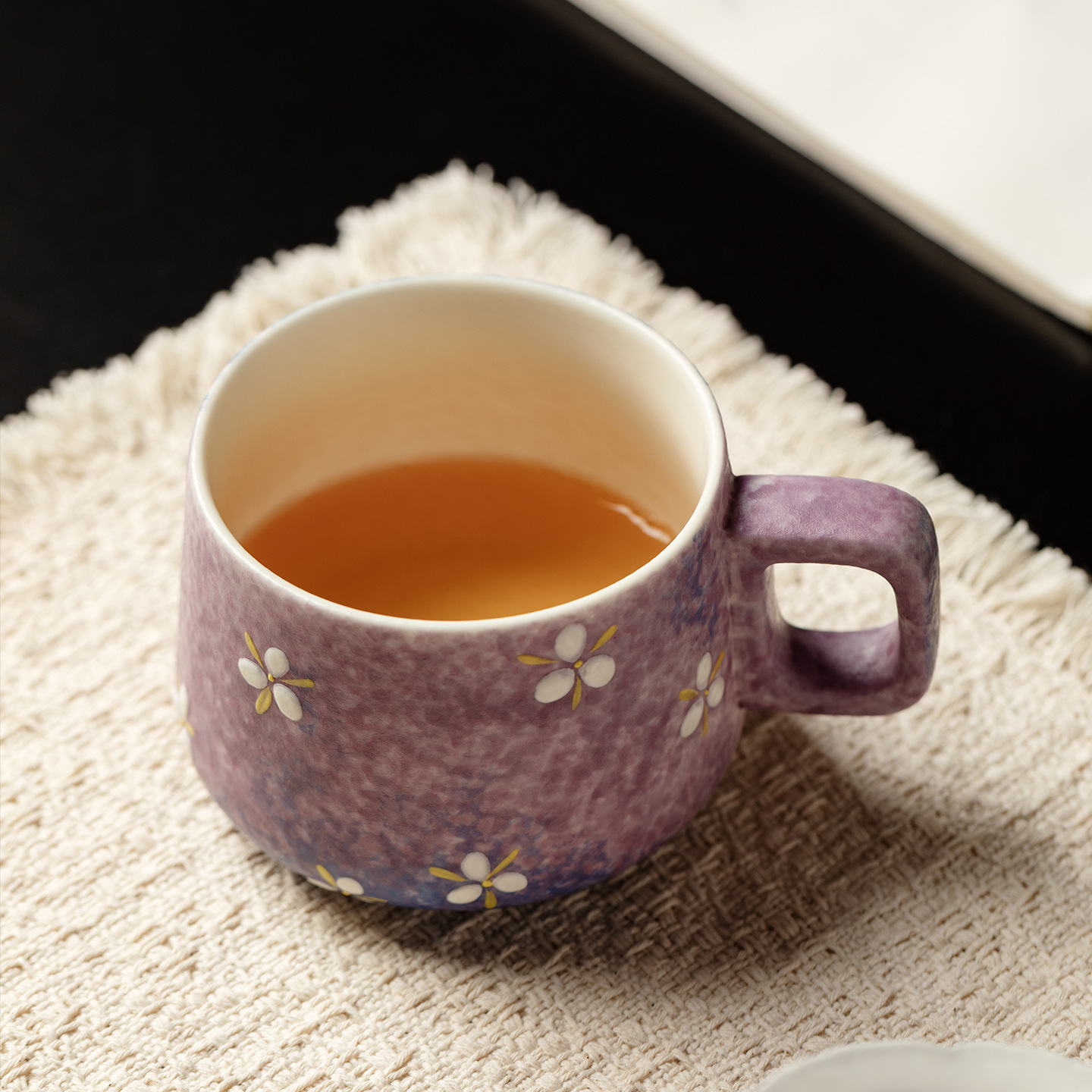 แก้วเซรามิกเพ้นท์ลายไล่เฉดสี แ - Coffee Tea Brew บทวิจารณ์และราคา
