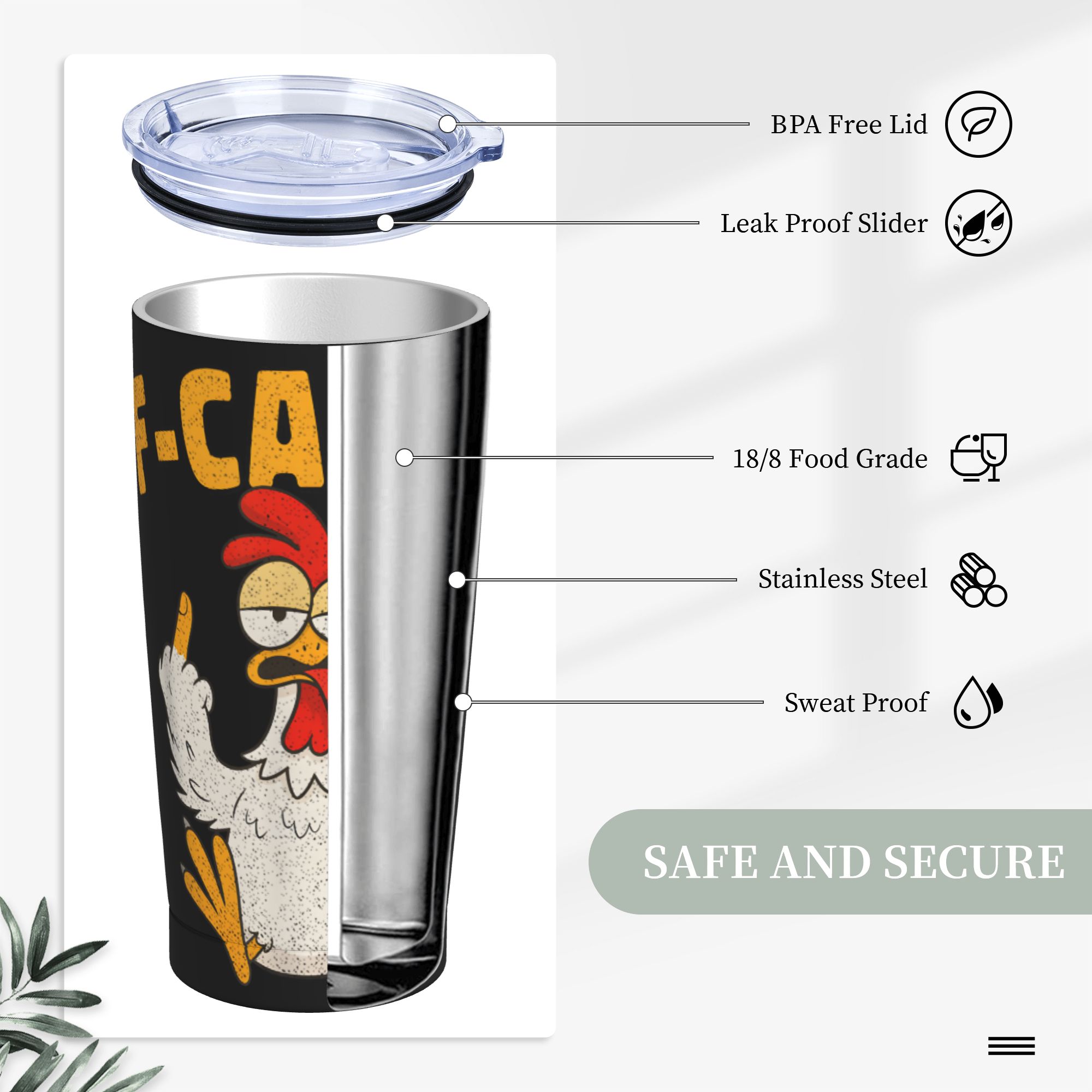 แก้วน้ำเก็บความร้อนสุญญากาศ FC - Double Wall Mug บทวิจารณ์และราคา