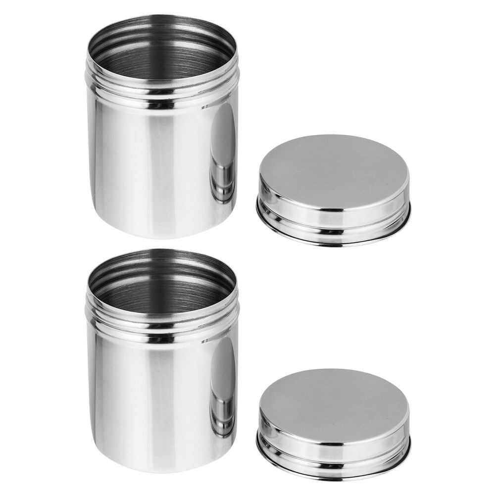 กระปุกสแตนเลส 2 ชิ้น 304 สำหรั - Coffee Tea Jars บทวิจารณ์และราคา