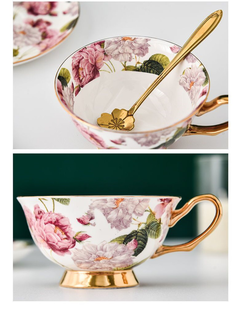 ชุดถ้วยกาแฟและจานรองพร้อมช้อน  - Espresso Cup Saucer บทวิจารณ์และราคา