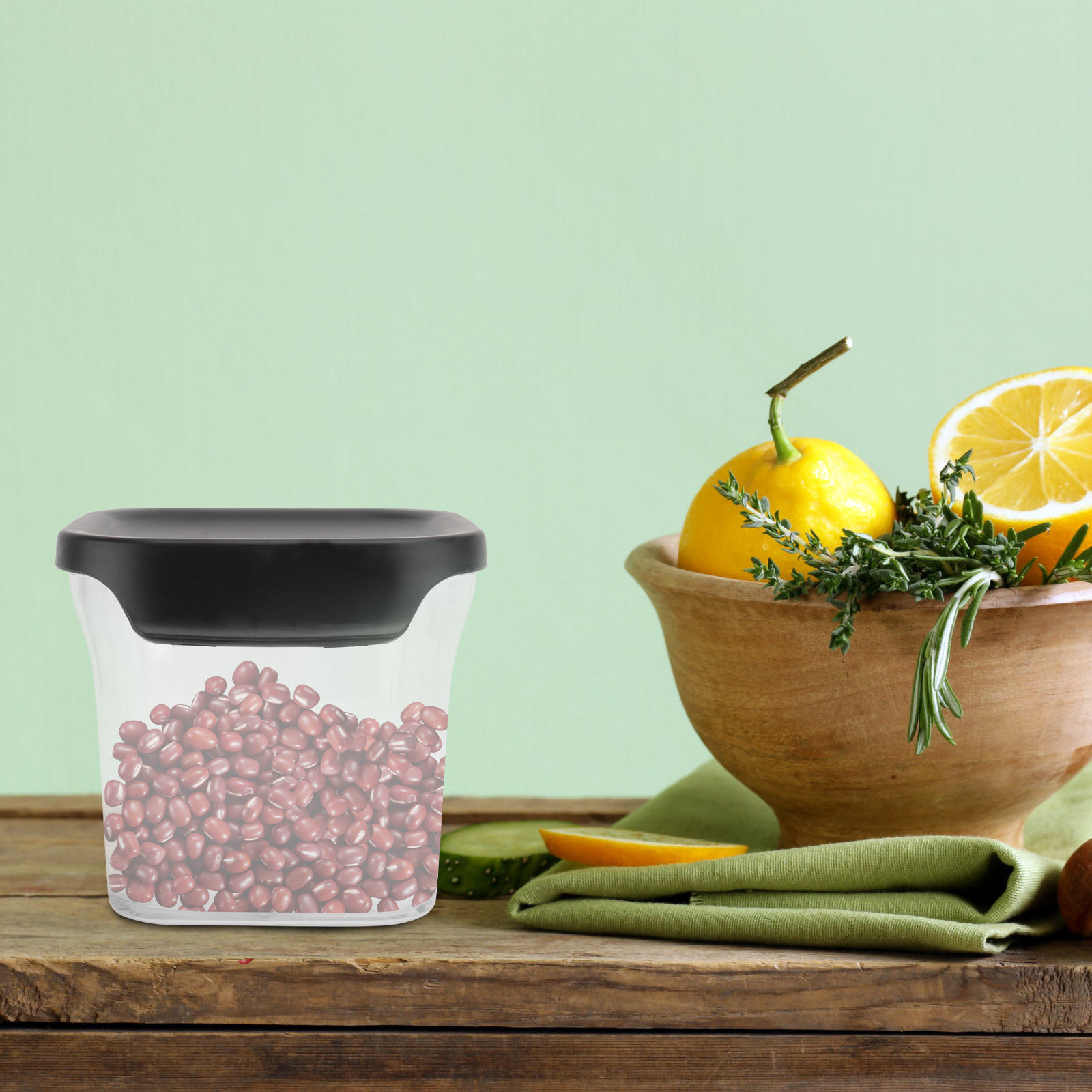 โถเก็บอาหารแบบโปร่งใสขนาด 630  - Coffee Tea Jars บทวิจารณ์และราคา