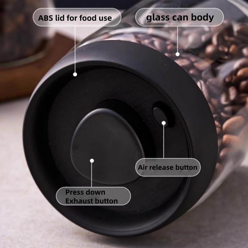 ความจุหลายฝาสีดําหม้อกาแฟคู่มื - Coffee Tea Jars บทวิจารณ์และราคา